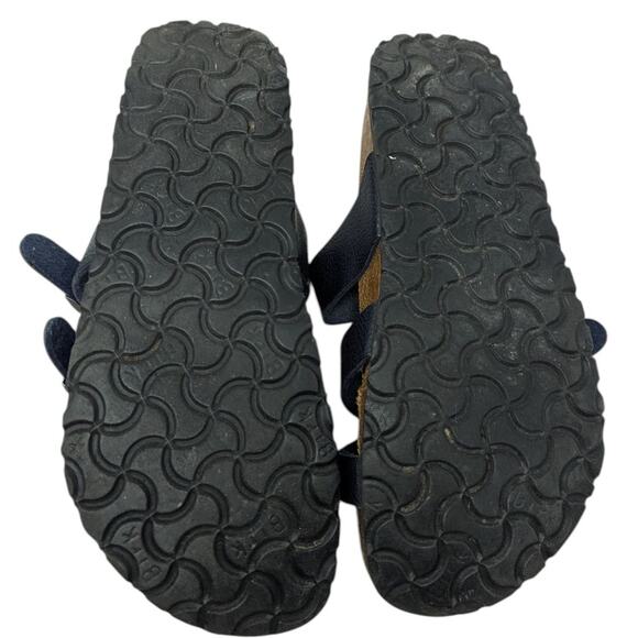 Birkenstock Toronto Sandals Brown Size 8 Women New in Box Leather Strappy Slides - Picture 7 of 9